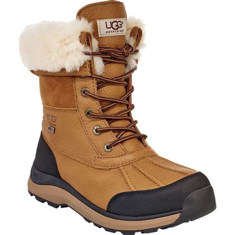 Uggs adirondack iii - The Adirondack III is here for all your winter needs to perform in harsh conditions, with a range of high-tech benefits and a fit created specifically for movement. The waterproof Adirondack III features an outsole designed to stay flexible in freezing temps, extra warming insulation, a cushioning insole, and a higher cold-weather rating of -32˚C.
